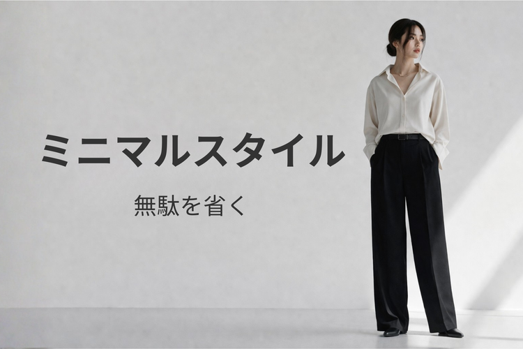 ミニマルコーデアイテム