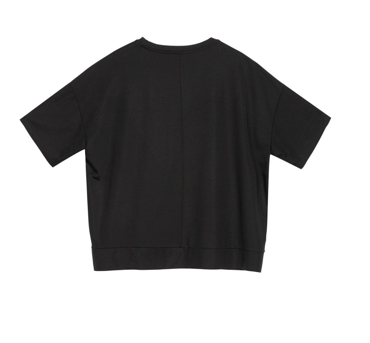 モノトーン半袖Tシャツ/カットソー ダブルファスナー ／TEA