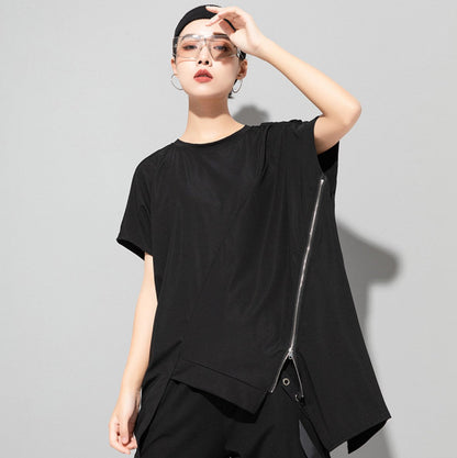 ドロップショルダー半袖Tシャツ/カットソー ／TEA