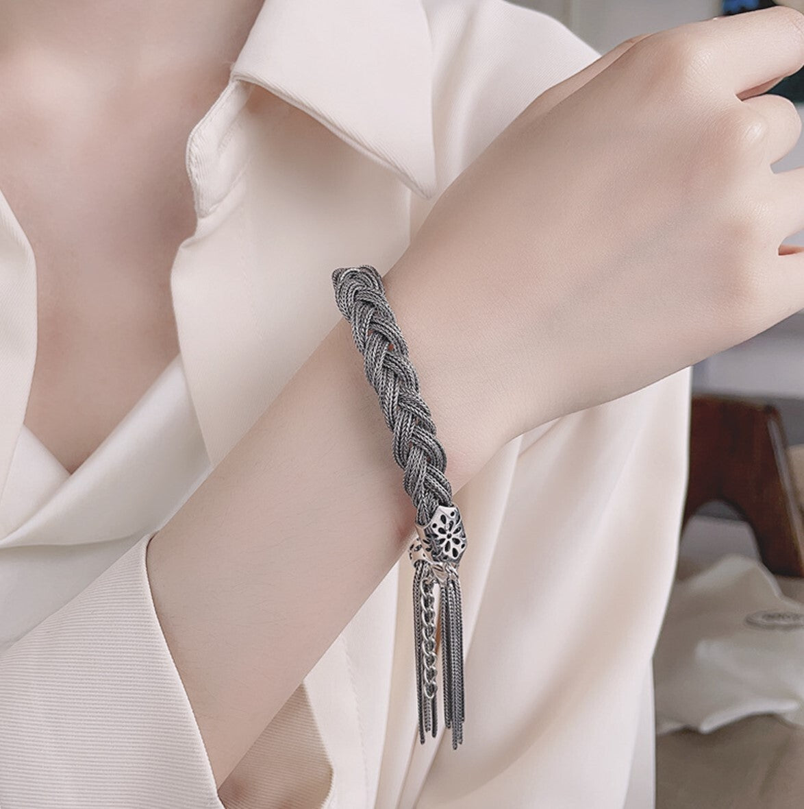 シルバーブレスレット シルバー925 アクセサリー ／TEA