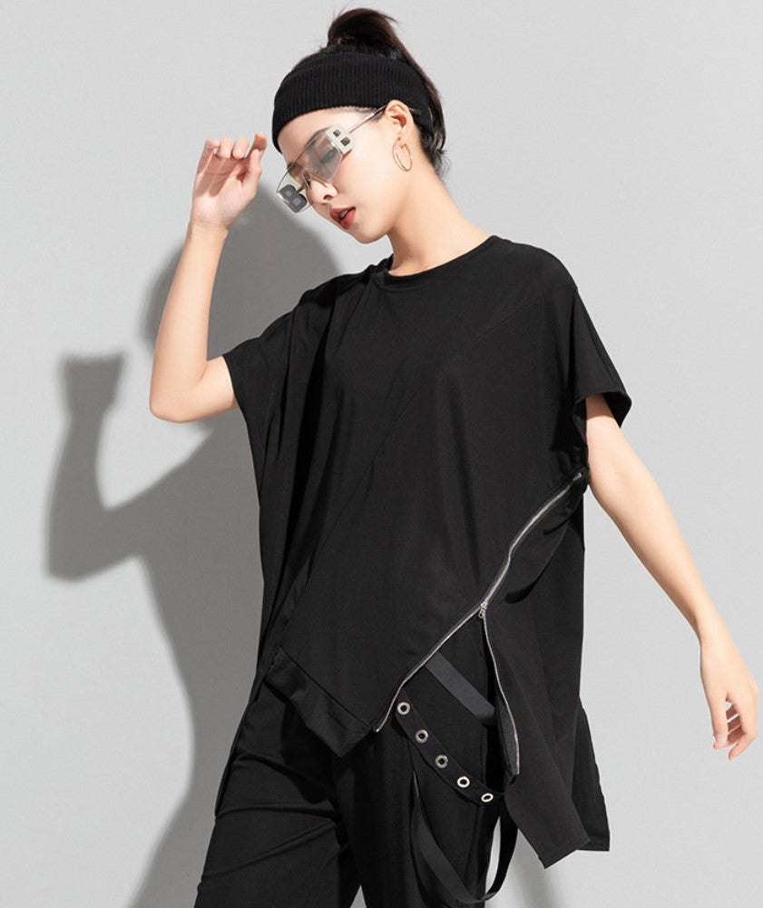 ドロップショルダー半袖Tシャツ/カットソー ／TEA