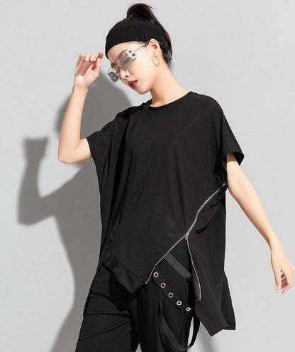 ドロップショルダー半袖Tシャツ/カットソー ／TEA