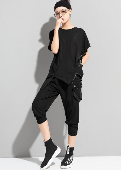 ドロップショルダー半袖Tシャツ/カットソー ／TEA