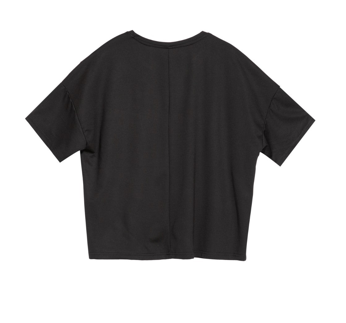 個性派Tシャツ/カットソー バイカラー ／TEA