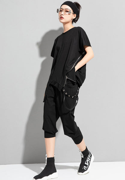 ドロップショルダー半袖Tシャツ/カットソー ／TEA